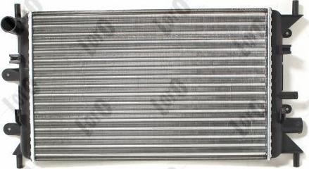 ABAKUS 017-017-0025 - Radiator, engine cooling autospares.lv