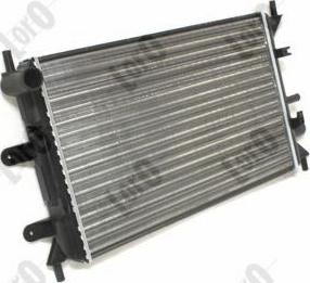 ABAKUS 017-017-0025 - Radiator, engine cooling autospares.lv