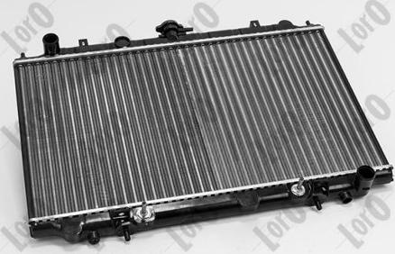 ABAKUS 035-017-0009 - Radiator, engine cooling autospares.lv