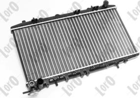 ABAKUS 035-017-0008 - Radiator, engine cooling autospares.lv