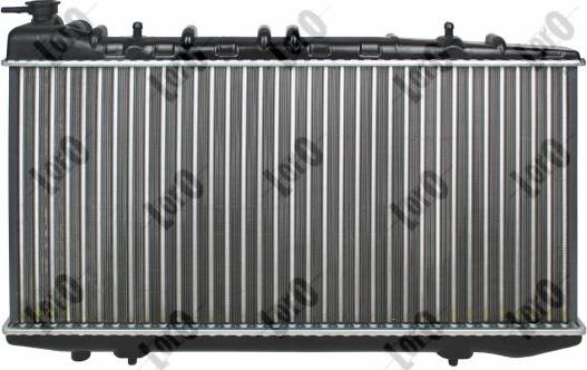 ABAKUS 035-017-0019 - Radiator, engine cooling autospares.lv