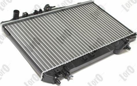 ABAKUS 030-017-0004 - Radiator, engine cooling autospares.lv