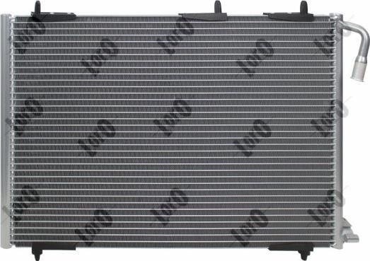 ABAKUS 038-016-0011 - Condenser, air conditioning autospares.lv