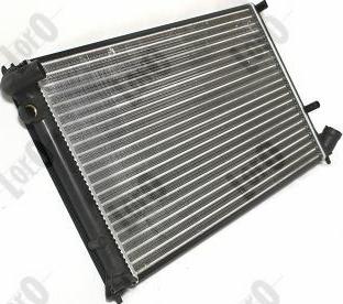 ABAKUS 038-017-0024 - Radiator, engine cooling autospares.lv