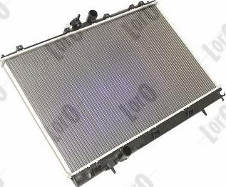 ABAKUS 033-017-0026-B - Radiator, engine cooling autospares.lv