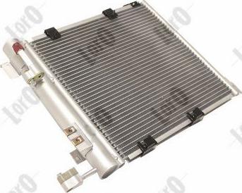 ABAKUS 037-016-0009 - Condenser, air conditioning autospares.lv