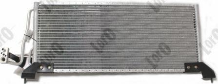 ABAKUS 037-016-0004 - Condenser, air conditioning autospares.lv