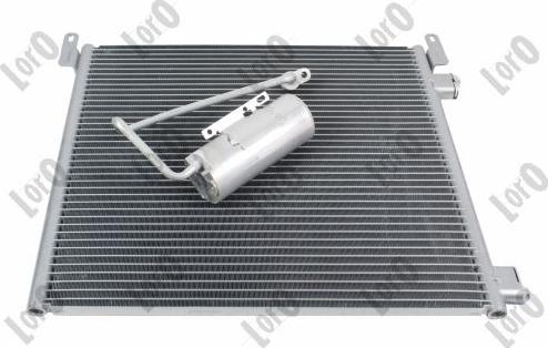 ABAKUS 037-016-0002 - Condenser, air conditioning autospares.lv