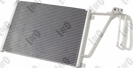 ABAKUS 037-016-0015 - Condenser, air conditioning autospares.lv