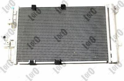 ABAKUS 037-016-0016 - Condenser, air conditioning autospares.lv