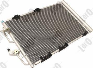 ABAKUS 037-016-0024 - Condenser, air conditioning autospares.lv