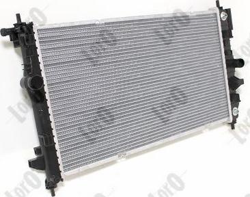 ABAKUS 037-017-0090-B - Radiator, engine cooling autospares.lv