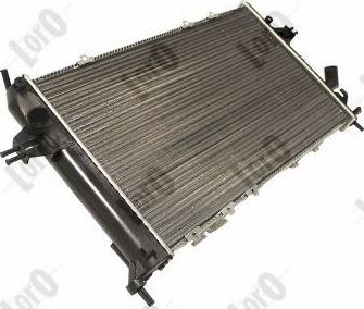 ABAKUS 037-017-0045 - Radiator, engine cooling autospares.lv