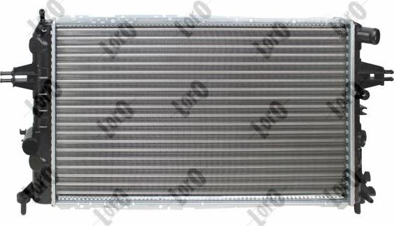 ABAKUS 037-017-0048 - Radiator, engine cooling autospares.lv