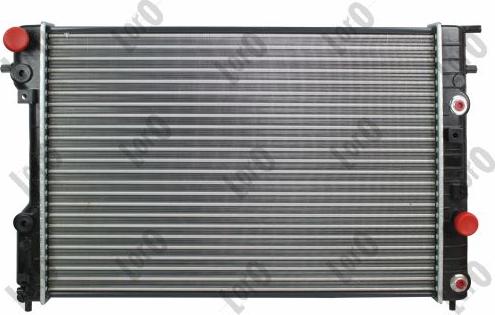 ABAKUS 037-017-0031 - Radiator, engine cooling autospares.lv