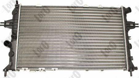 ABAKUS 037-017-0021-X - Radiator, engine cooling autospares.lv