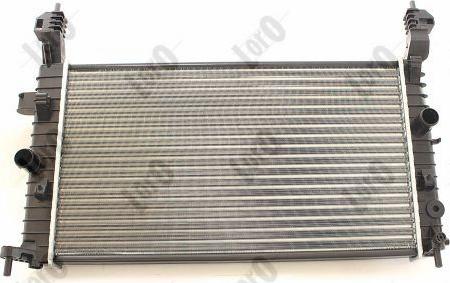 ABAKUS 037-017-0075 - Radiator, engine cooling autospares.lv