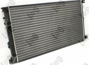 ABAKUS 037-017-0070 - Radiator, engine cooling autospares.lv