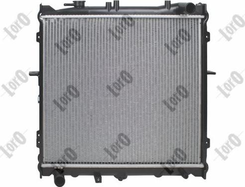 ABAKUS 024-017-0009-B - Radiator, engine cooling autospares.lv