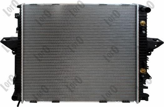 ABAKUS 027-017-0005 - Radiator, engine cooling autospares.lv