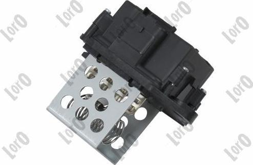 ABAKUS 133-038-001 - Resistor, interior blower autospares.lv