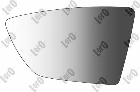 ABAKUS 3431G01 - Mirror Glass, outside mirror autospares.lv