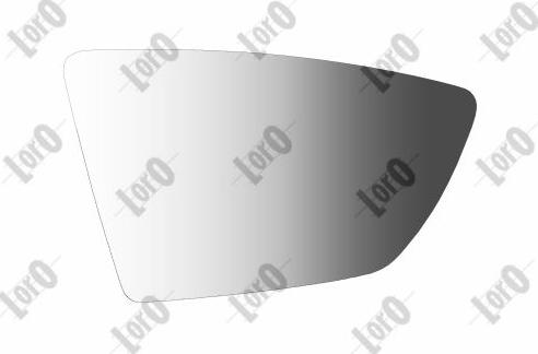 ABAKUS 3431G02 - Mirror Glass, outside mirror autospares.lv