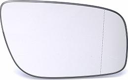 ABAKUS 2418G02 - Mirror Glass, outside mirror autospares.lv