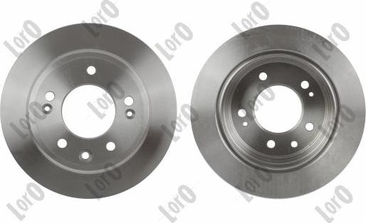 ABAKUS 231-04-009 - Brake Disc autospares.lv