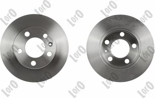 ABAKUS 231-04-001 - Brake Disc autospares.lv