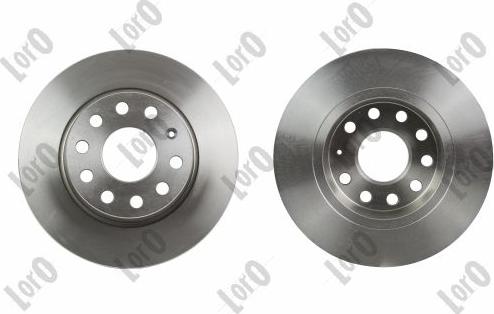 ABAKUS 231-04-011 - Brake Disc autospares.lv