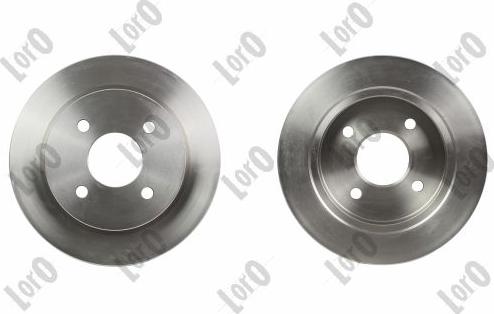 ABAKUS 231-04-032 - Brake Disc autospares.lv