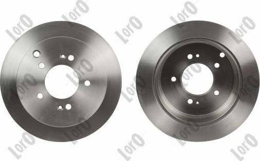 ABAKUS 231-04-027 - Brake Disc autospares.lv