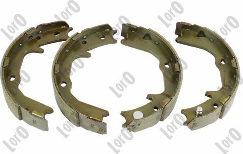 ABAKUS 231-05-045 - Brake Shoe Set, parking brake autospares.lv