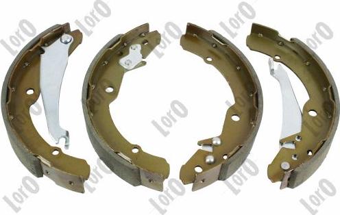 ABAKUS 231-05-017 - Brake Shoe Set autospares.lv