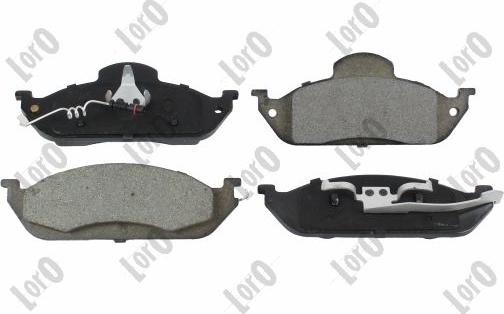 ABAKUS 231-01-099 - Brake Pad Set, disc brake autospares.lv