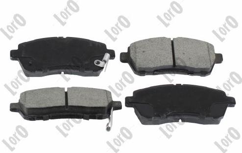 ABAKUS 231-01-046 - Brake Pad Set, disc brake autospares.lv