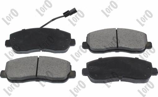 ABAKUS 231-01-061 - Brake Pad Set, disc brake autospares.lv