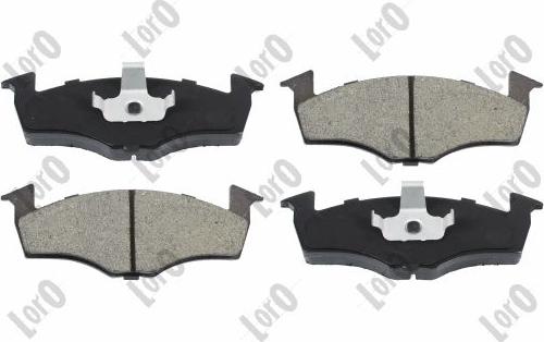 ABAKUS 231-01-080 - Brake Pad Set, disc brake autospares.lv