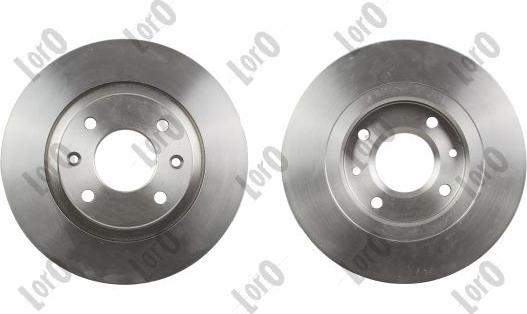 ABAKUS 231-03-039 - Brake Disc autospares.lv