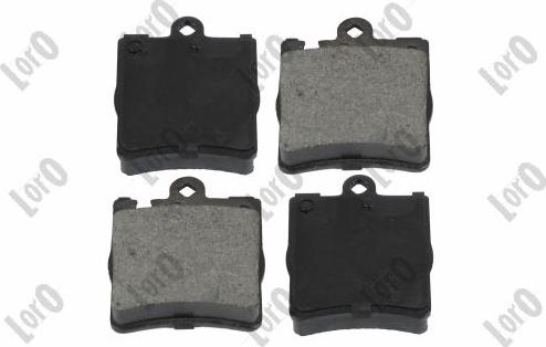 ABAKUS 231-02-059 - Brake Pad Set, disc brake autospares.lv