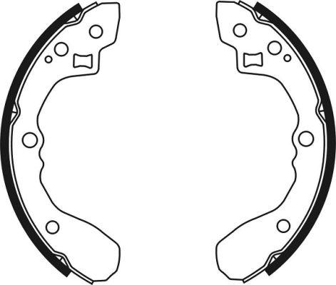 ABE C00313ABE - Brake Shoe Set autospares.lv