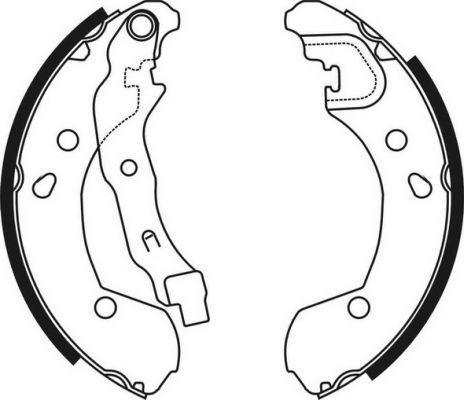 ABE C01056ABE - Brake Shoe Set autospares.lv