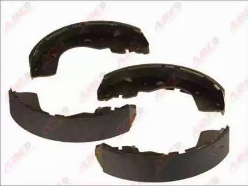 Alpha Brakes HST-NS-060 - Brake Shoe Set autospares.lv