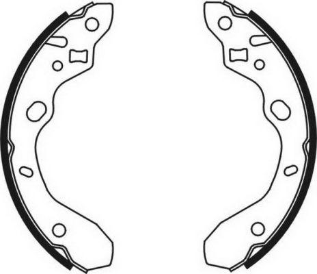 ABE C03042ABE - Brake Shoe Set autospares.lv