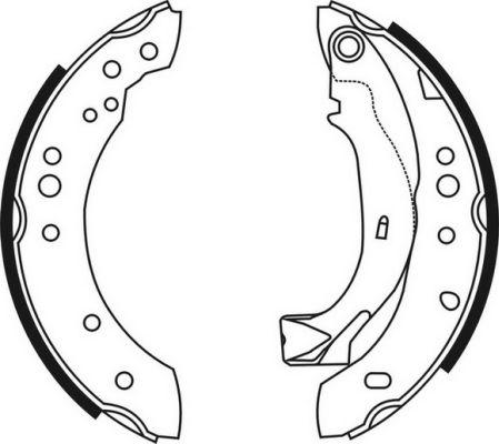 ABE C0C019ABE - Brake Shoe Set autospares.lv