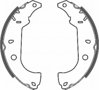 ABE C0F004ABE - Brake Shoe Set autospares.lv