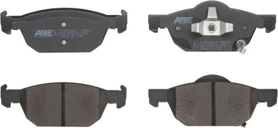 ABE C14055ABE-P - Brake Pad Set, disc brake autospares.lv