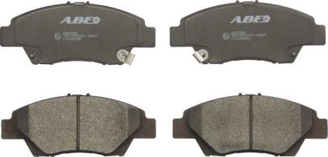 ABE C14056ABE - Brake Pad Set, disc brake autospares.lv