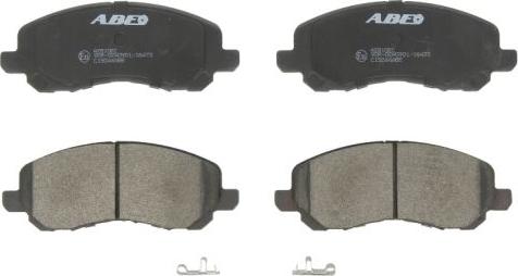 ABE C15044ABE - Brake Pad Set, disc brake autospares.lv